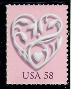 4152 Wedding Hearts MNH single
