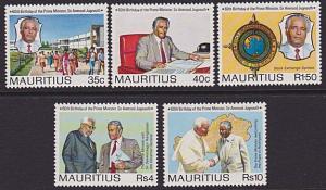 MAURITIUS 1990 Prime Minister set MNH..................................5095