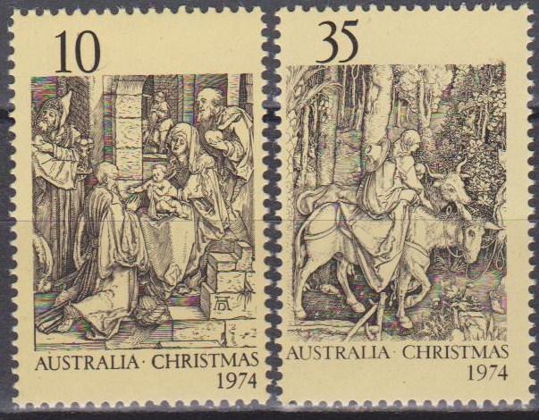 Australia #600-01 MNH VF  (18402)  