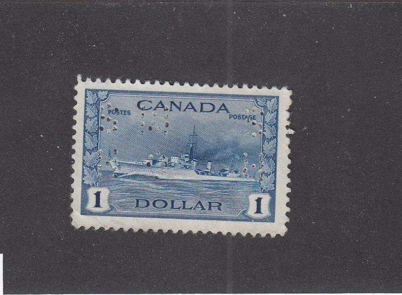 CANADA #O262 VF-MNG  $1 DESTROYER