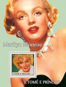 SAO TOME E PRINCIPE 2004 SHEET MARILYN MONROE st4118