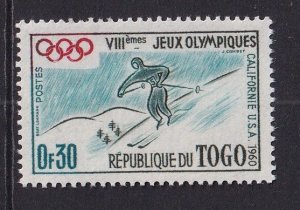Togo   #369  MNH  1960 Olympic Games California 30c