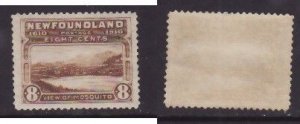 Newfoundland-Sc#99- id30-unused og NH 8c Mosquito-1911-S/H fee reflects cost of