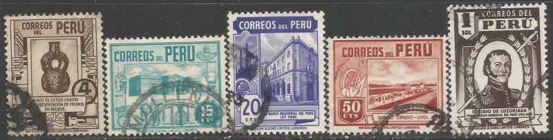 PERU 426-430 VFU R13-184