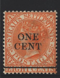 Straits Settlements Sc#80 MH