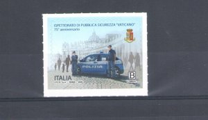 2020 Italy - Public Security Inspectorate - Joint Issue with Vatican - MNH **