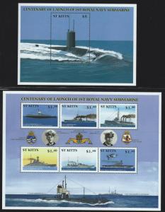 ST. KITTS # 502 - 3  MNH