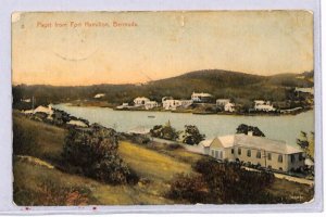BERMUDA Picture PAGET Postcard *Mangrove Bay* CDS 1907? PPC {samwells}YC155