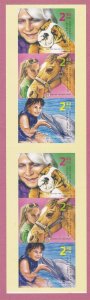 Israel 1791a (1789-91) MNH 2009 Animal Assisted Therapy Booklet Pane of 6