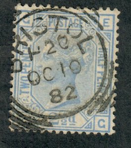 Great Britain #82 used single