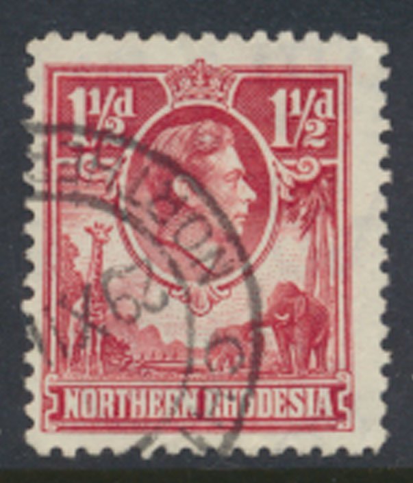 Northern Rhodesia  SG 29  SC# 29 Used    see detail and scan 