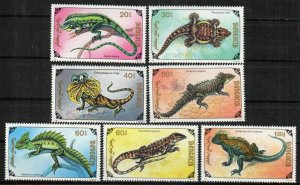 Mongolia Stamp 2005-2011  - Lizards