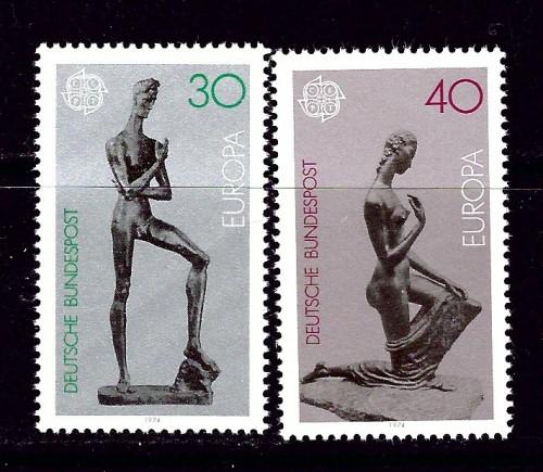 Germany 1141-42 NH 1974 Europa issue