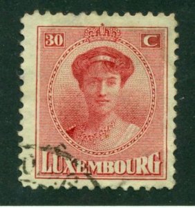 Luxembourg 1921 #142 U SCV(2024)=$0.25