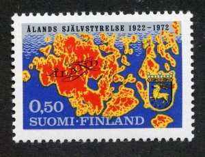 Finland, Scott #516, Mint, Never Hinged