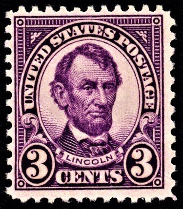 US 635 MNH VF 3 Cent Abraham Lincoln