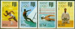 Fiji 1992 Olympic Games Set of 4 SG851-854 V.F MNH