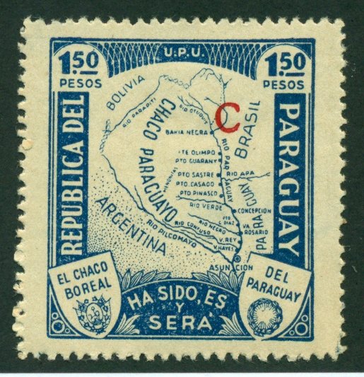 Paraguay 1936 #L36 MH SCV (2018) = $2.00