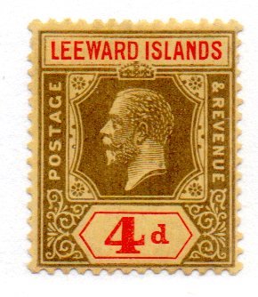 LEEWARD ISLANDS 52 MH SCV $8.00 BIN $4.00 ROYALTY