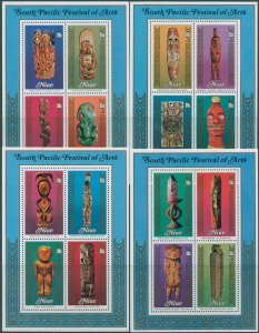 Niue 1980 SG352 Festival of Arts MS set MNH