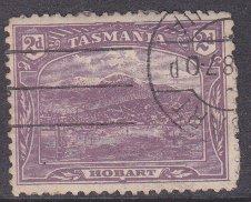 Tasmania sc#104 1905 2p Scenery used