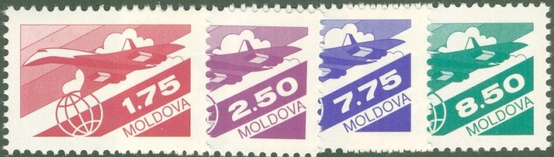 MOLDOVA C1-4 MNH CV $3.20 BIN $2.00