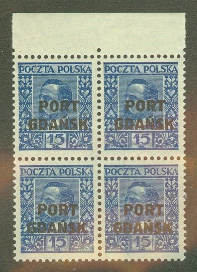 A: Poland 1K23 MNH block of 4 CV $80