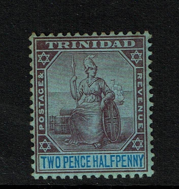 Trinidad SG# 136 Mint Light Hinged (Moderate Edge Toning) - S191