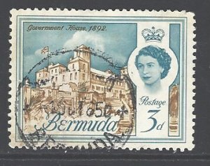 Bermuda Sc # 177 used (BBC)