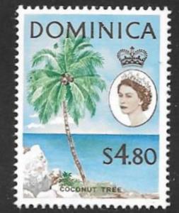 DOMINICA SG178 1963 $4.80c DEFINITIVE MNH