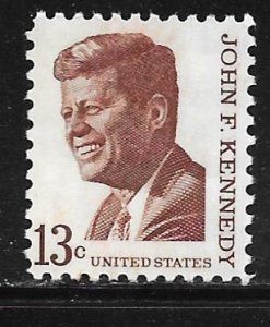 USA 1287: 13c John F Kennedy, MNH, VF