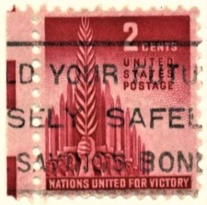 United States - SC #907 - USED - 1943 - Item USA4025