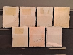 Iran / Persia / middle east Scott # O31-38 used/MH 1911