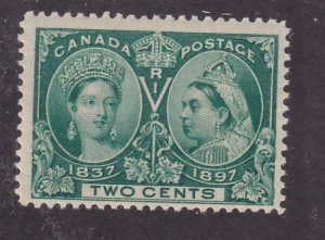 CANADA # 52 FVF-MH 2cts JUBILEE ISSUE CAT VALUE $45 @ 20% ONLY $9