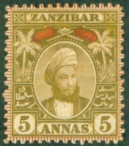 ZANZIBAR 61 MH (RL) 8477 CV $22.50 BIN $10.00