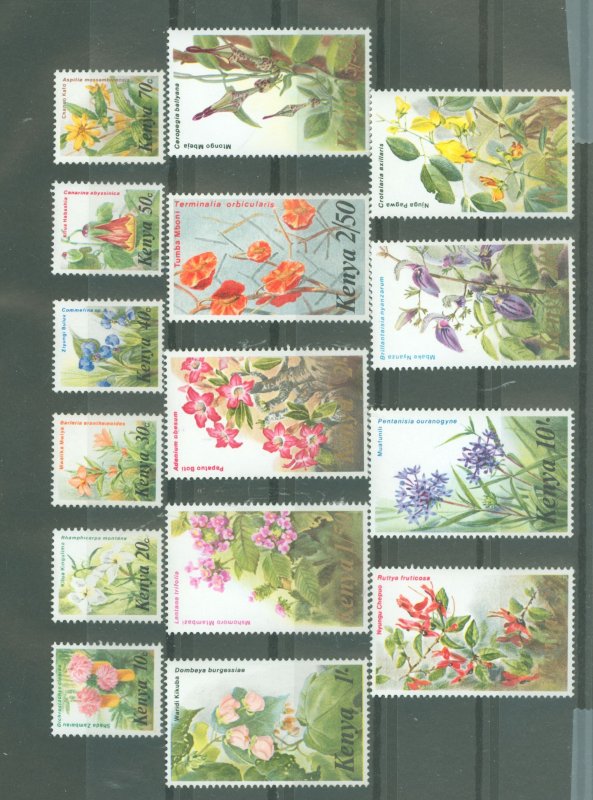 Kenya #247-261  Single (Complete Set)