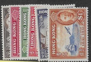 Hong Kong Sc #168-173  set of 6 NH VF