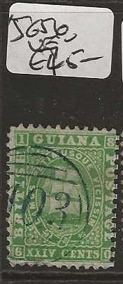 BRITISH GUIANA  SG56   24C     BOAT  VFU      P0319H