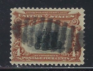 U.S. 296 Used 1901 issue (fe4979)