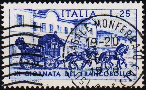 Italy. 1969 25L S.G.1250 Fine Used