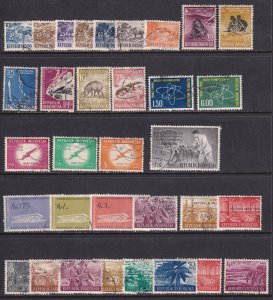 Indonesia Lot of used stamps