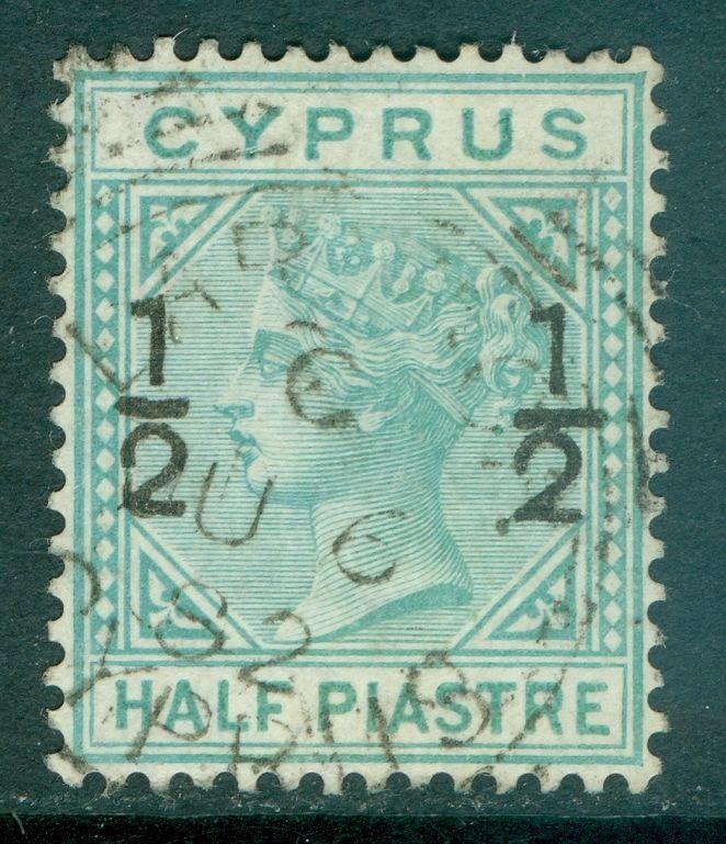 CYPRUS : 1882. Stanley Gibbons #23 Very Fine, Used. Choice stamp. Catalog £75