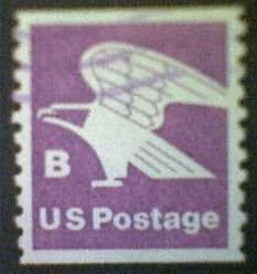 United States, Scott #1820, used(o), 1981,  B Eagle Transition, (18¢)