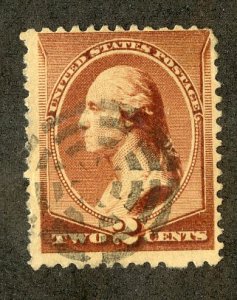 US 210 USED FANCY CANCEL BIN $3.00