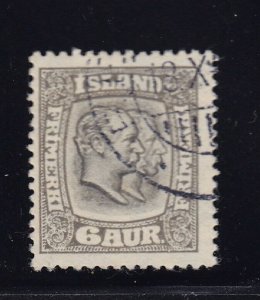 Iceland Scott # 103 VF used nice cancel nice color cv $ 130 ! see pic !