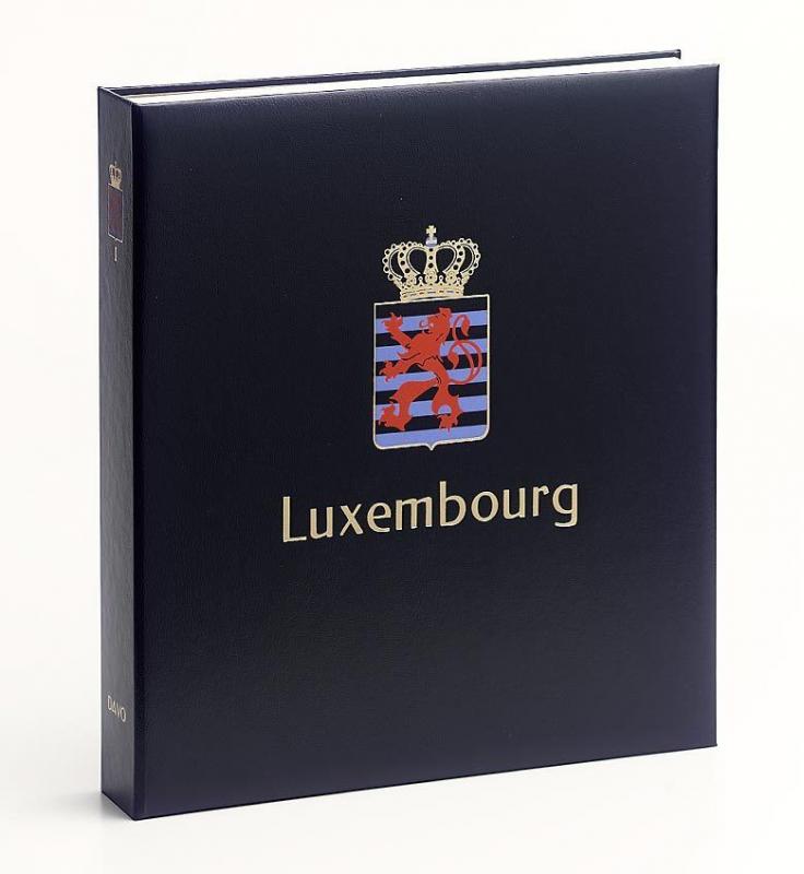 DAVO Luxe Hingless Album Luxembourg I 1852-1959