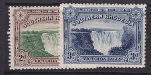 Southern Rhodesia, Scott 31-32 (SG 29-30), MHR