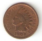 Indian Head Penny 1902