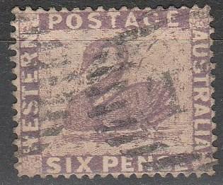 Western Australia #39 F-VF Used  CV $6.50 (A16713)