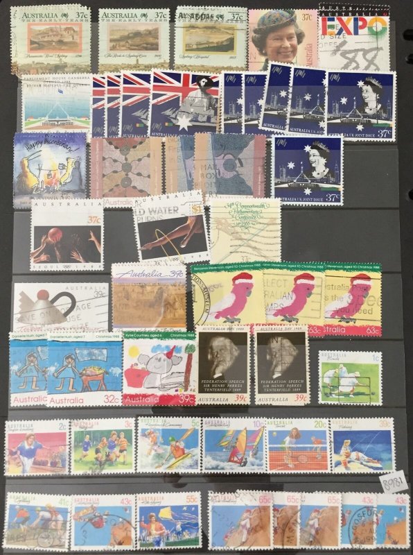 AUSTRALIA Modern Used Includes Birds +Vals To $10((Apx 450 Items) HP148